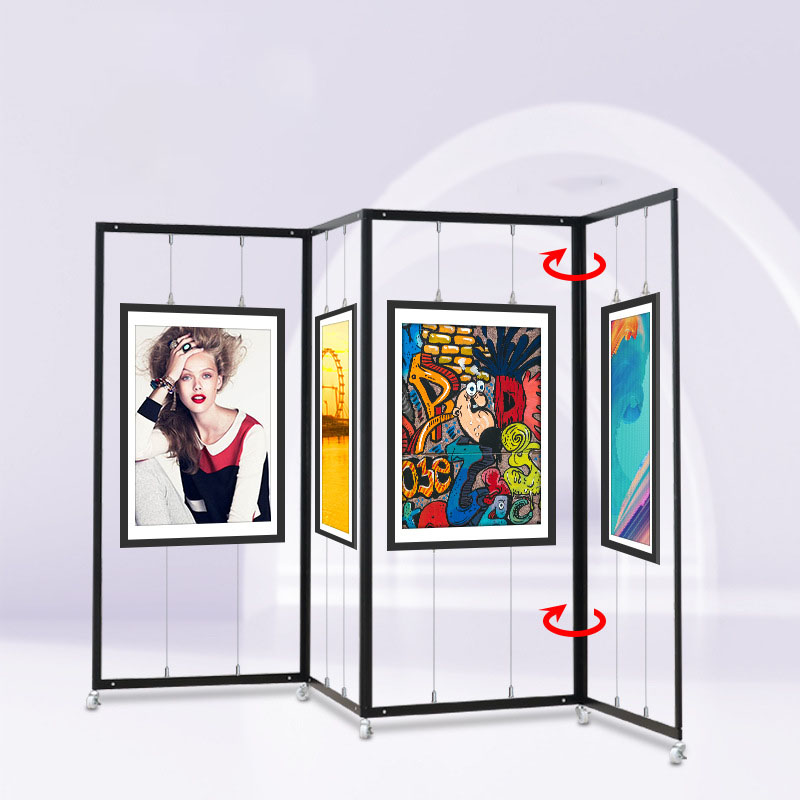 Octagonal Folding Art Display Frame